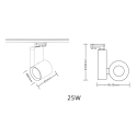 MiLagro ML1106 reflektor szynowy LED