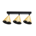 MiLagro Oprawa Cone Spot Złoty 3xGU10 ML1122