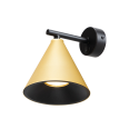 MiLagro ML1123 kinkiet Cone złoty