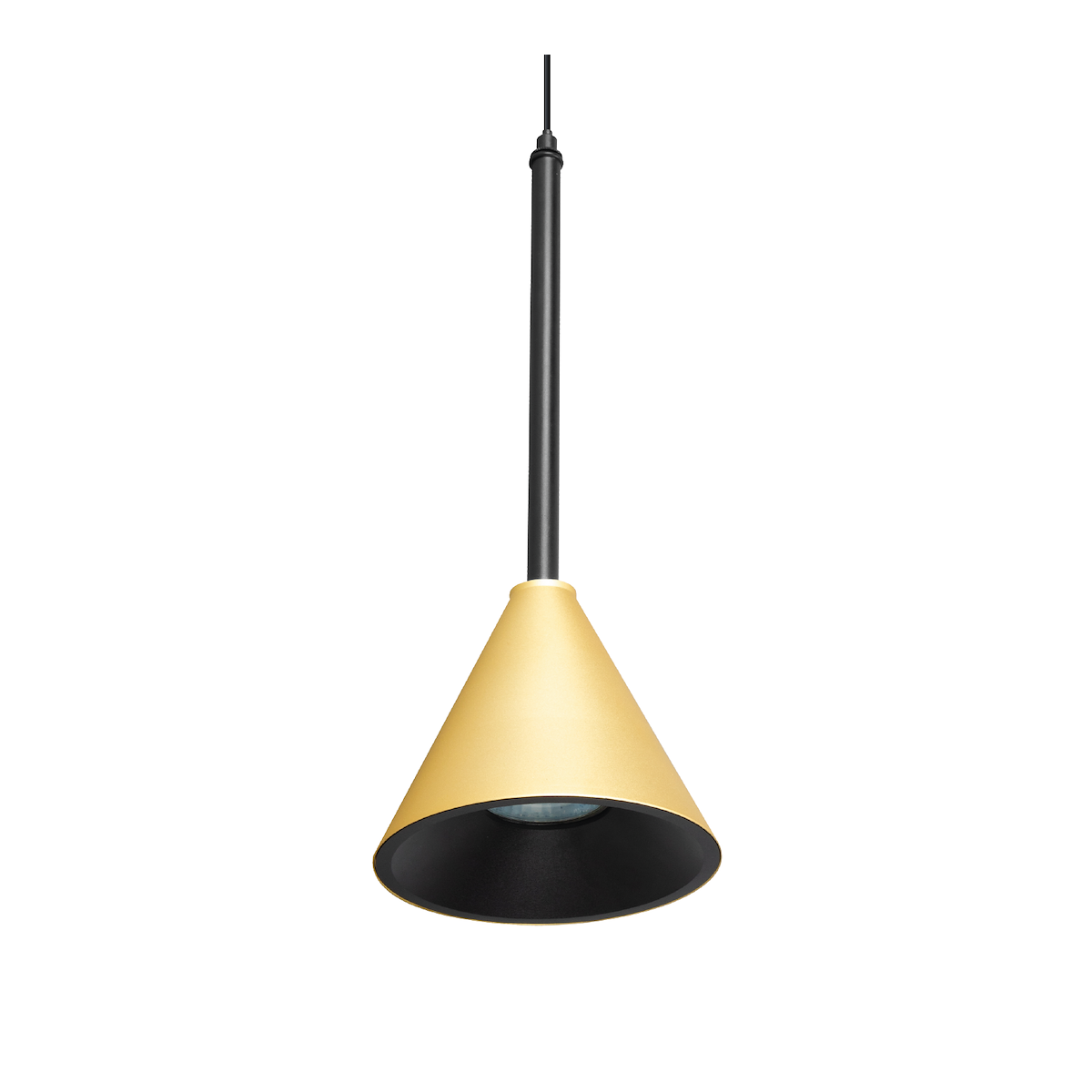 MiLagro ML1124 lampa Cone złota