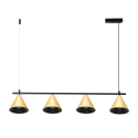 MiLagro Lampa Wisząca Cone Złoty 4xGU10 ML1125