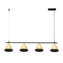 MiLagro Lampa Wisząca Cone Złoty 4xGU10 ML1125