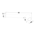 MiLagro ML1126 kinkiet Magnet czarny