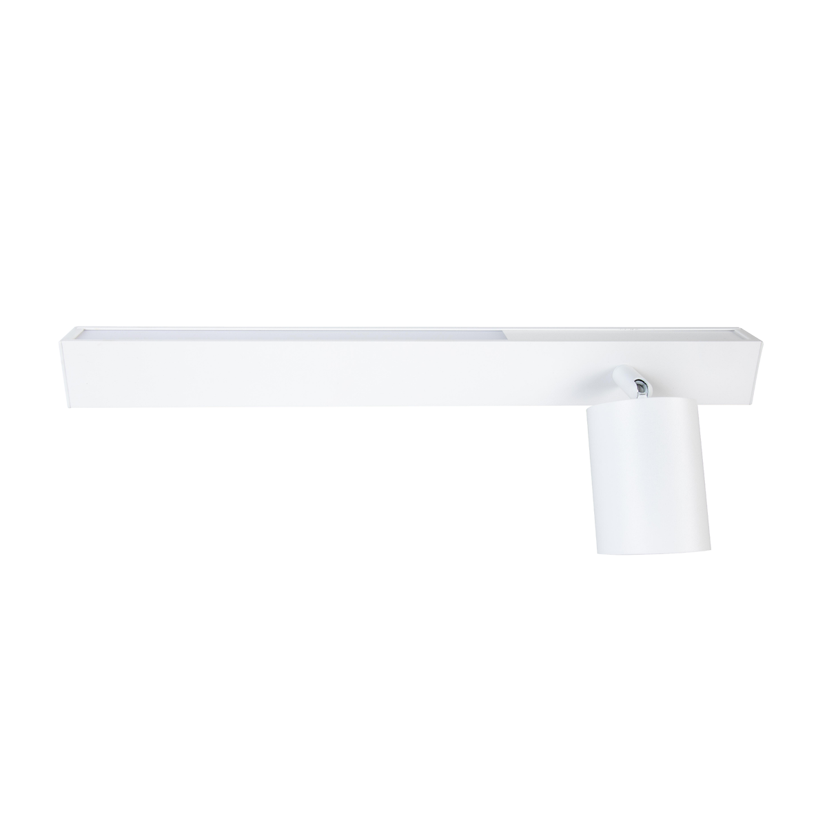 MiLagro Kinkiet Magnet 9W+1xGU10 3000/4000K Biały Prawy ML1128