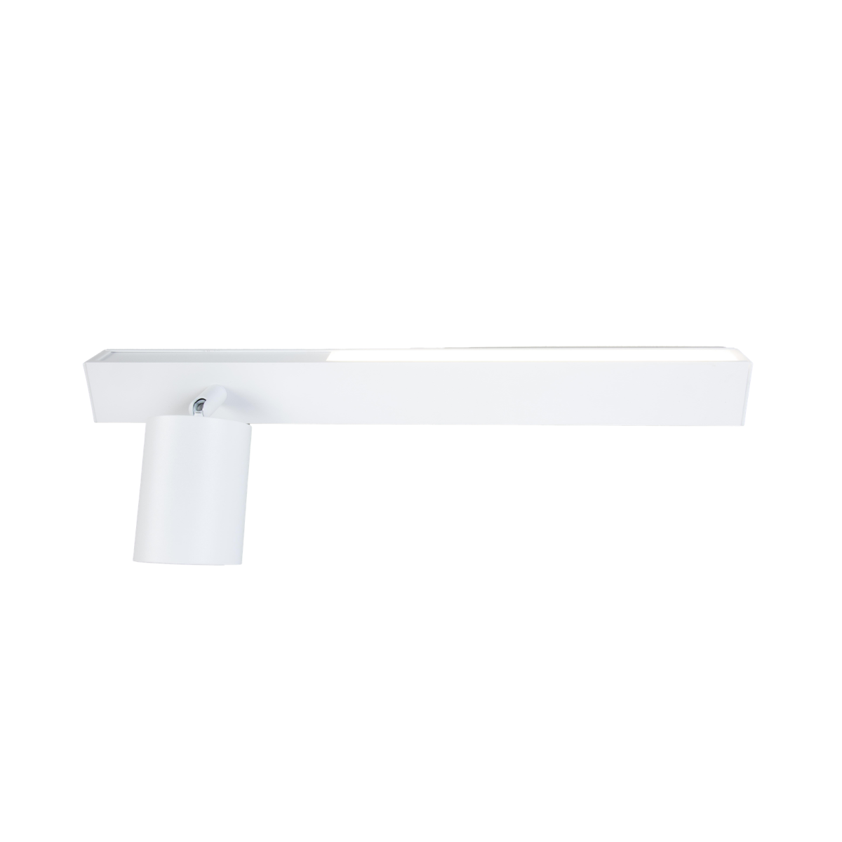 MiLagro Kinkiet Magnet 9W+1xGU10 3000/4000K Biały Prawy ML1128