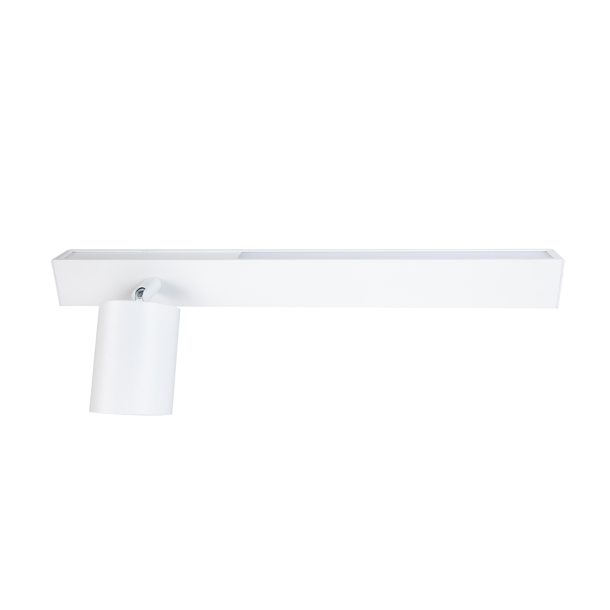 MiLagro Kinkiet Magnet 9W+1xGU10 3000/4000K Biały Lewy ML1129