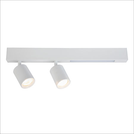 MiLagro Lampa Sufitowa Magnet 5W+2xGU10 3000/4000K Biały ML1133