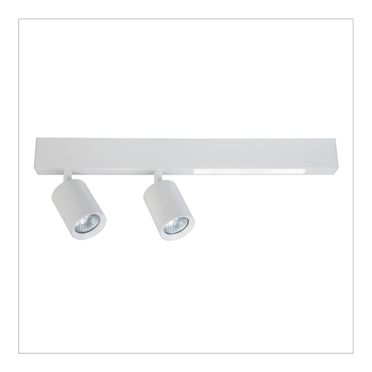 MiLagro Lampa Sufitowa Magnet 5W+2xGU10 3000/4000K Biały ML1133