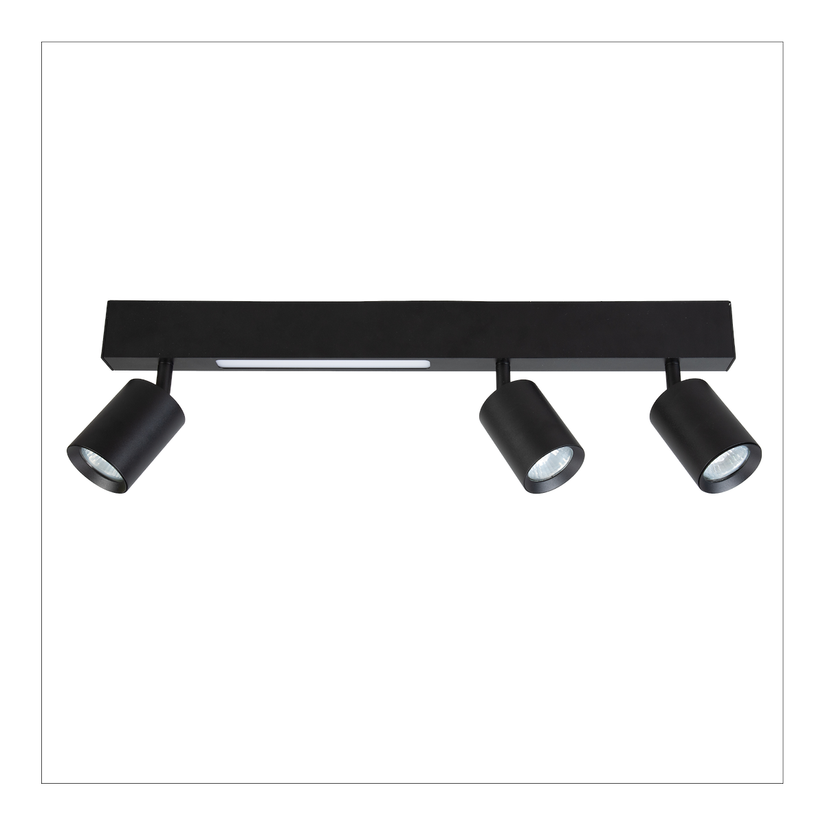 MiLagro Lampa Sufitowa Magnet 5W+3xGU10 3000/4000K Czarny ML1134