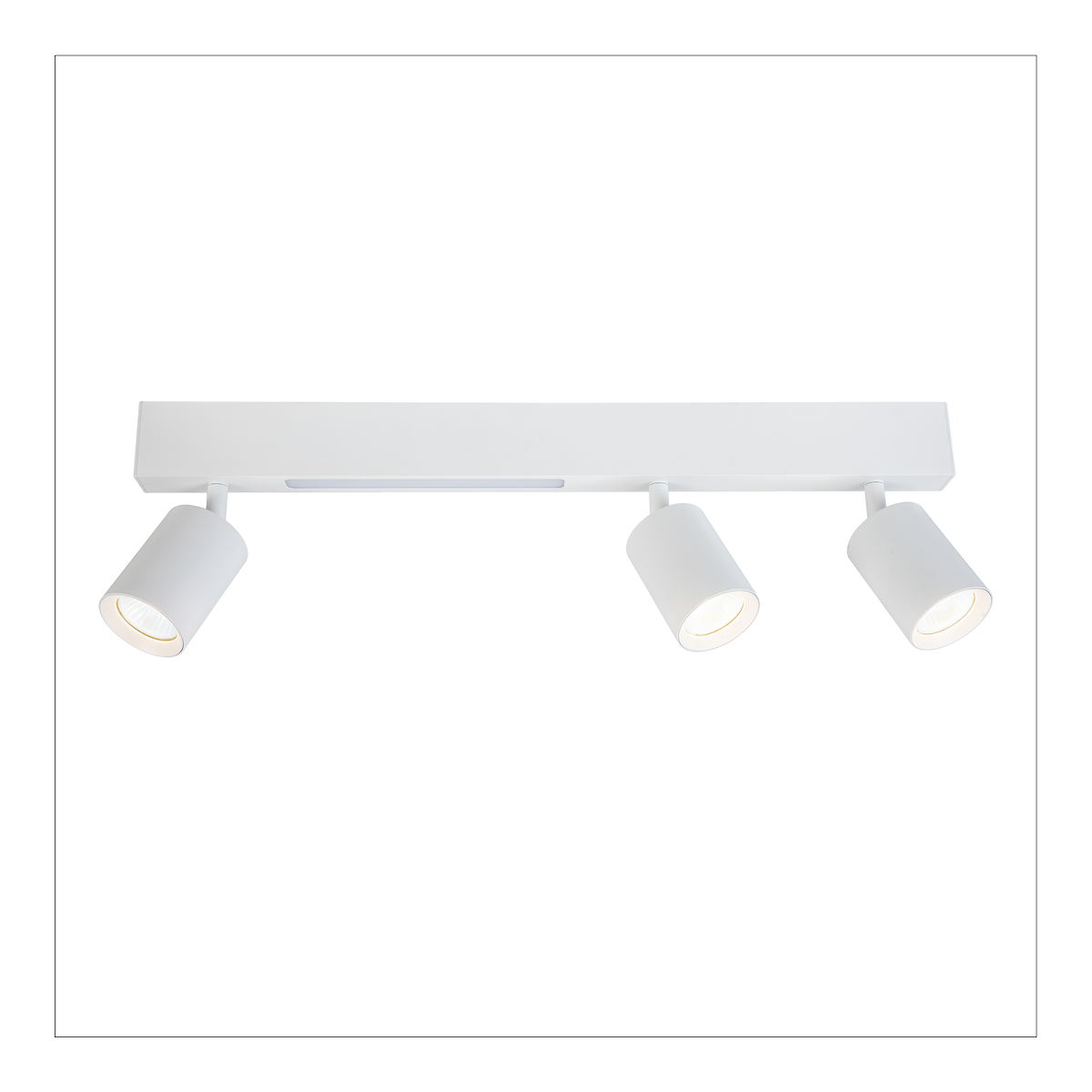 MiLagro Lampa Sufitowa Magnet 5W+3xGU10 3000/4000K Biały ML1135