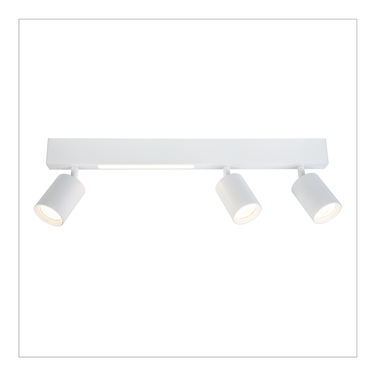 MiLagro Lampa Sufitowa Magnet 5W+3xGU10 3000/4000K Biały ML1135