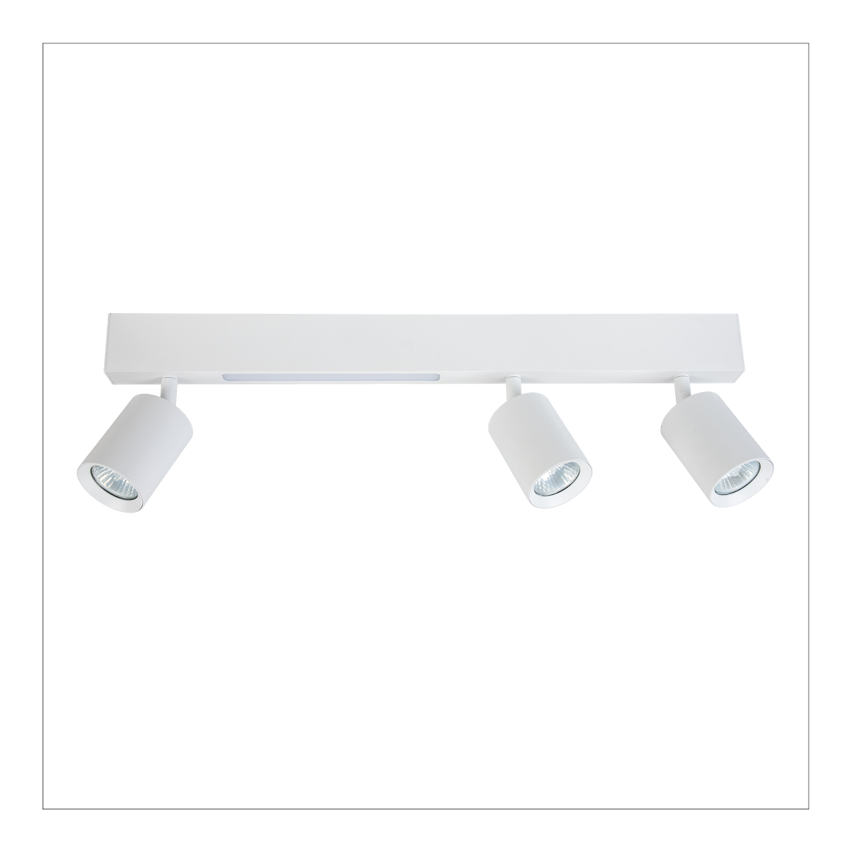 MiLagro Lampa Sufitowa Magnet 5W+3xGU10 3000/4000K Biały ML1135