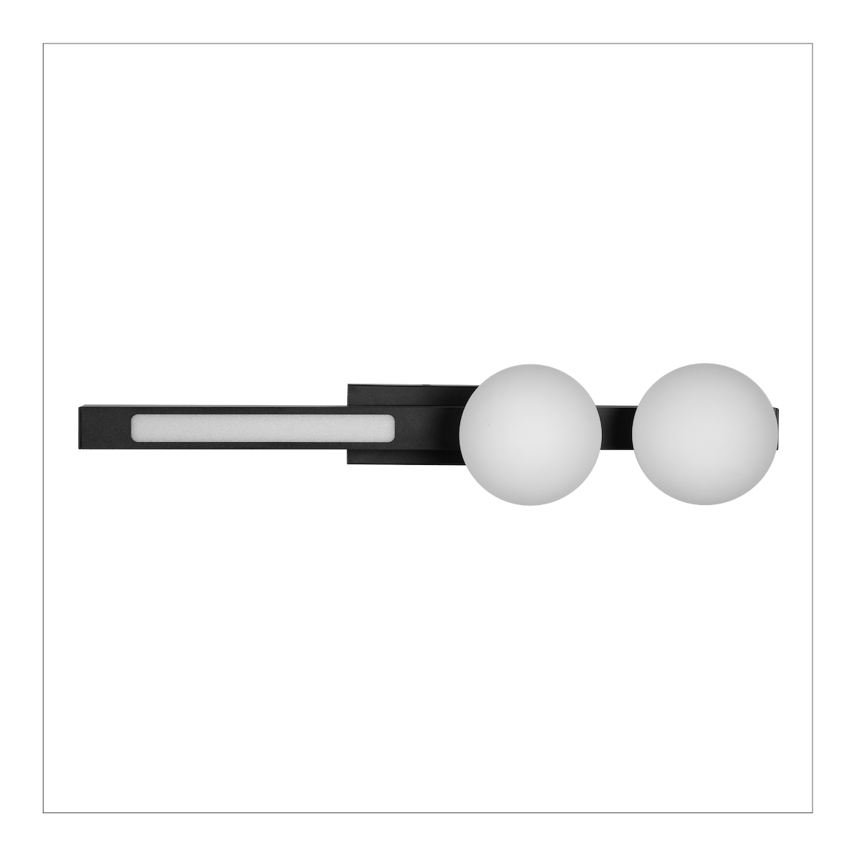 MiLagro Kinkiet Magnet 13W+2xG9 3000/4000K Czarny ML1138