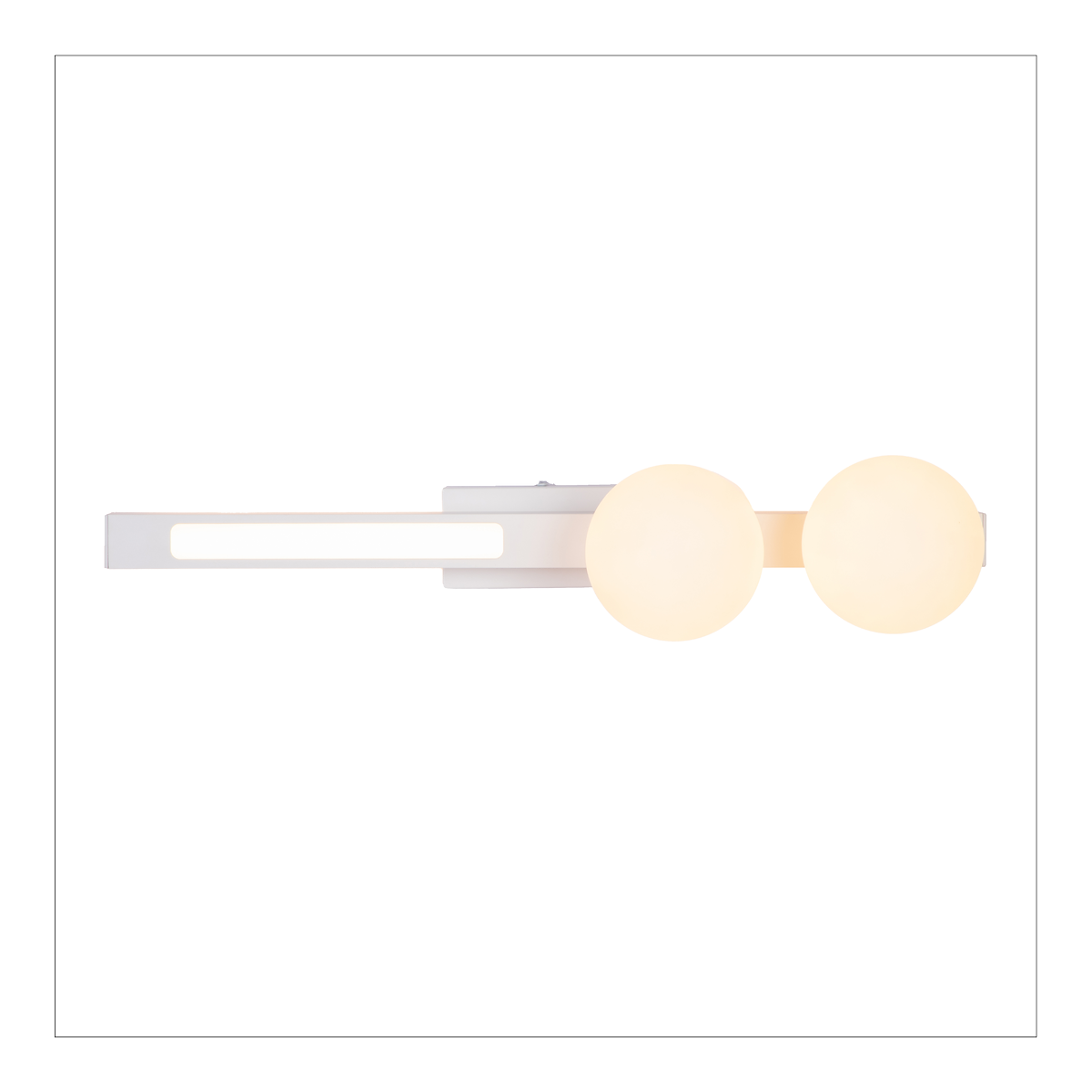 MiLagro Kinkiet Magnet 13W+2xG9 3000/4000K Biały ML1139