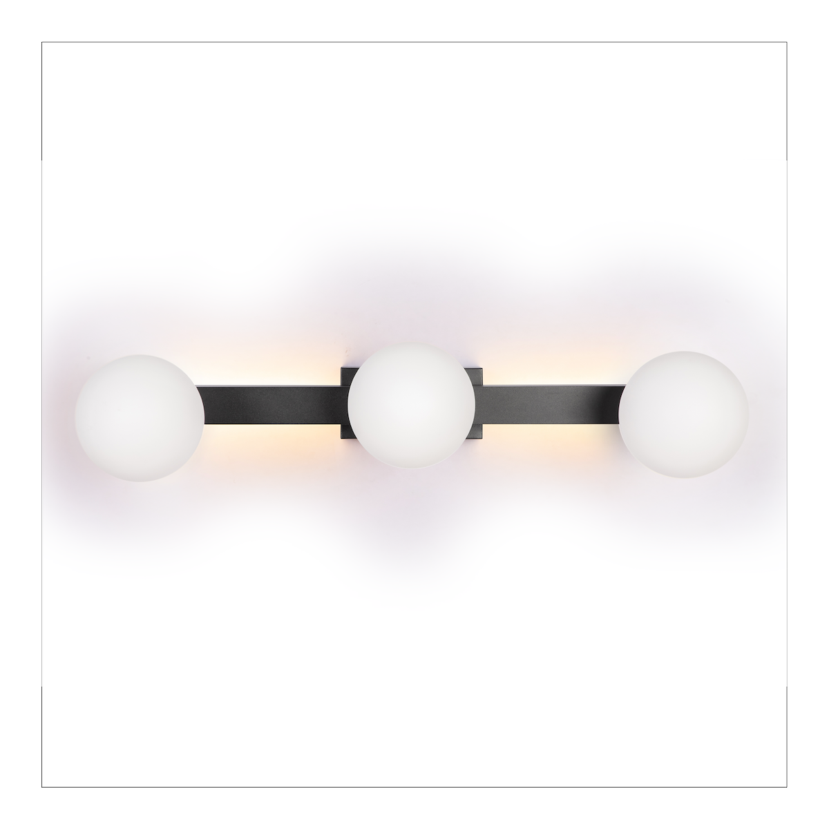 MiLagro Lampa Sufitowa Magnet 9W+3xG9 3000/4000K Czarny ML1140