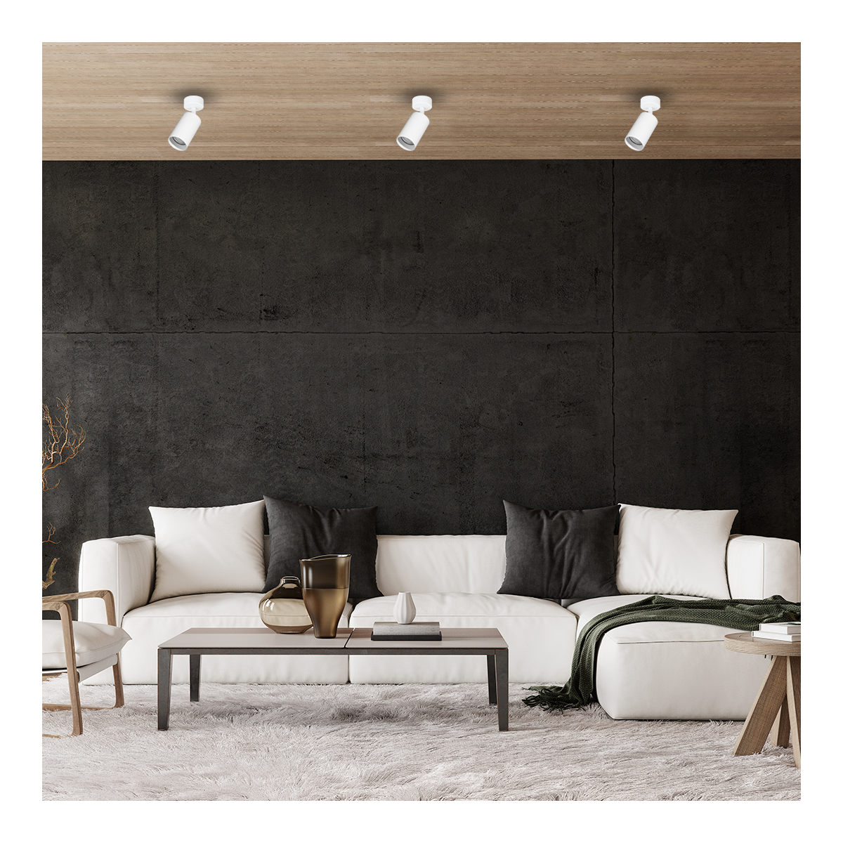 MiLagro ML1157 Pipe biały GU10