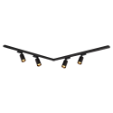 MiLagro ML1165 Track Pipe czarny