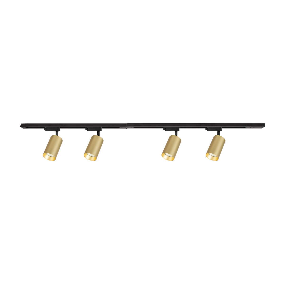 MiLagro Zestaw Pipe Track Złoty 4xGU10 1,5m ML1167