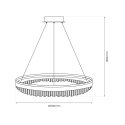 MiLagro Lampa wisząca PRECIOSA 52W LED ML0999