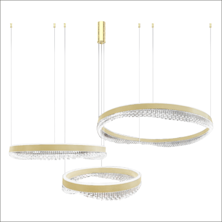 MiLagro Lampa wisząca PRECIOSA 158W LED ML1001