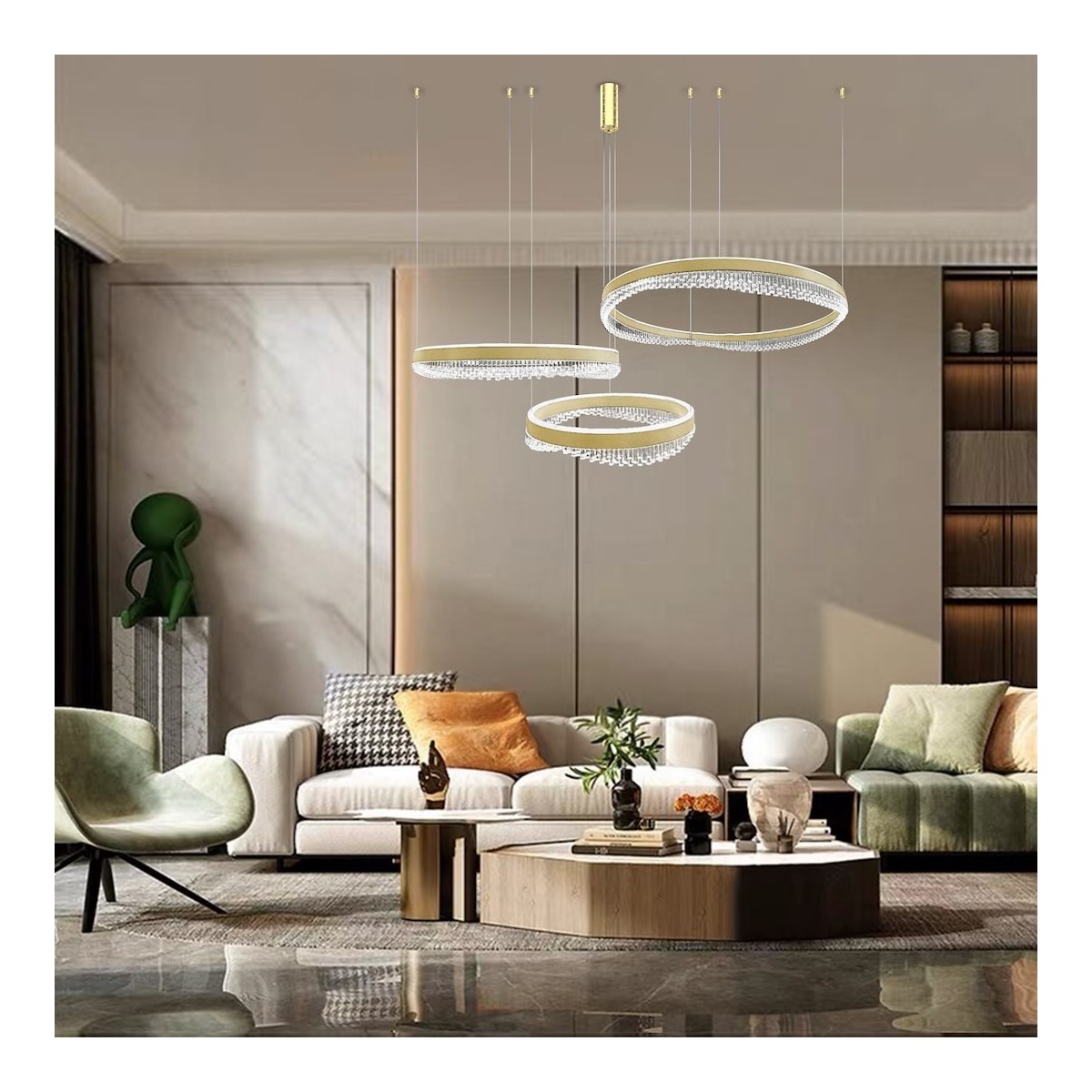 MiLagro Lampa wisząca PRECIOSA 158W LED ML1001