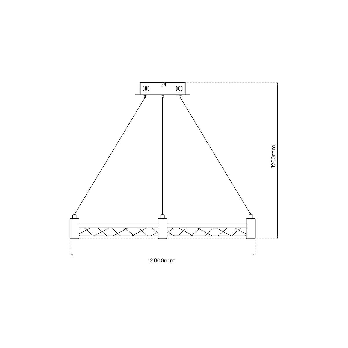 MiLagro Lampa wisząca ELEGANCE 36W LED ML0996