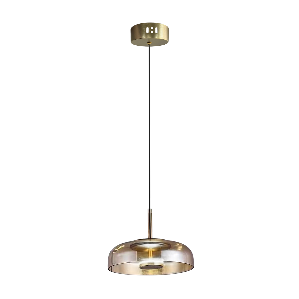 MiLagro Lampa wisząca VETRO AMBER 6W ML1045