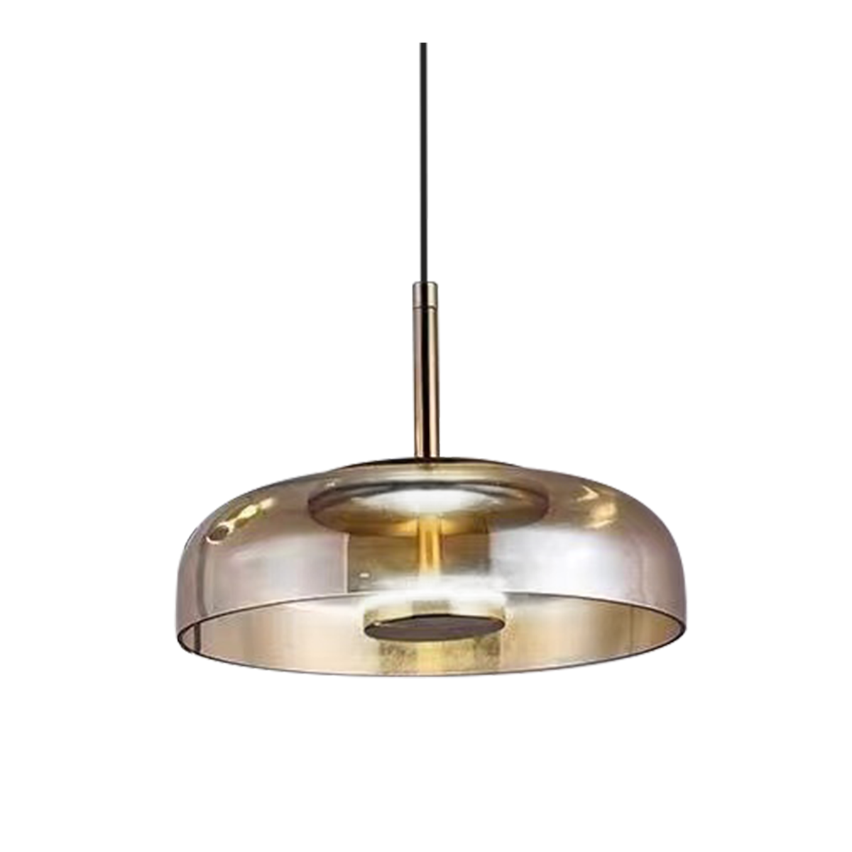 MiLagro Lampa wisząca VETRO AMBER 6W ML1045