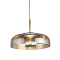 MiLagro Lampa wisząca VETRO AMBER 6W ML1045