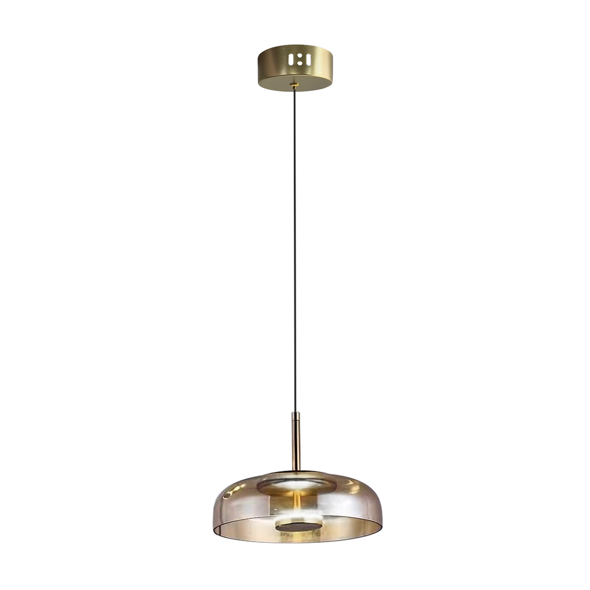 MiLagro Lampa wisząca VETRO AMBER 6W ML1045