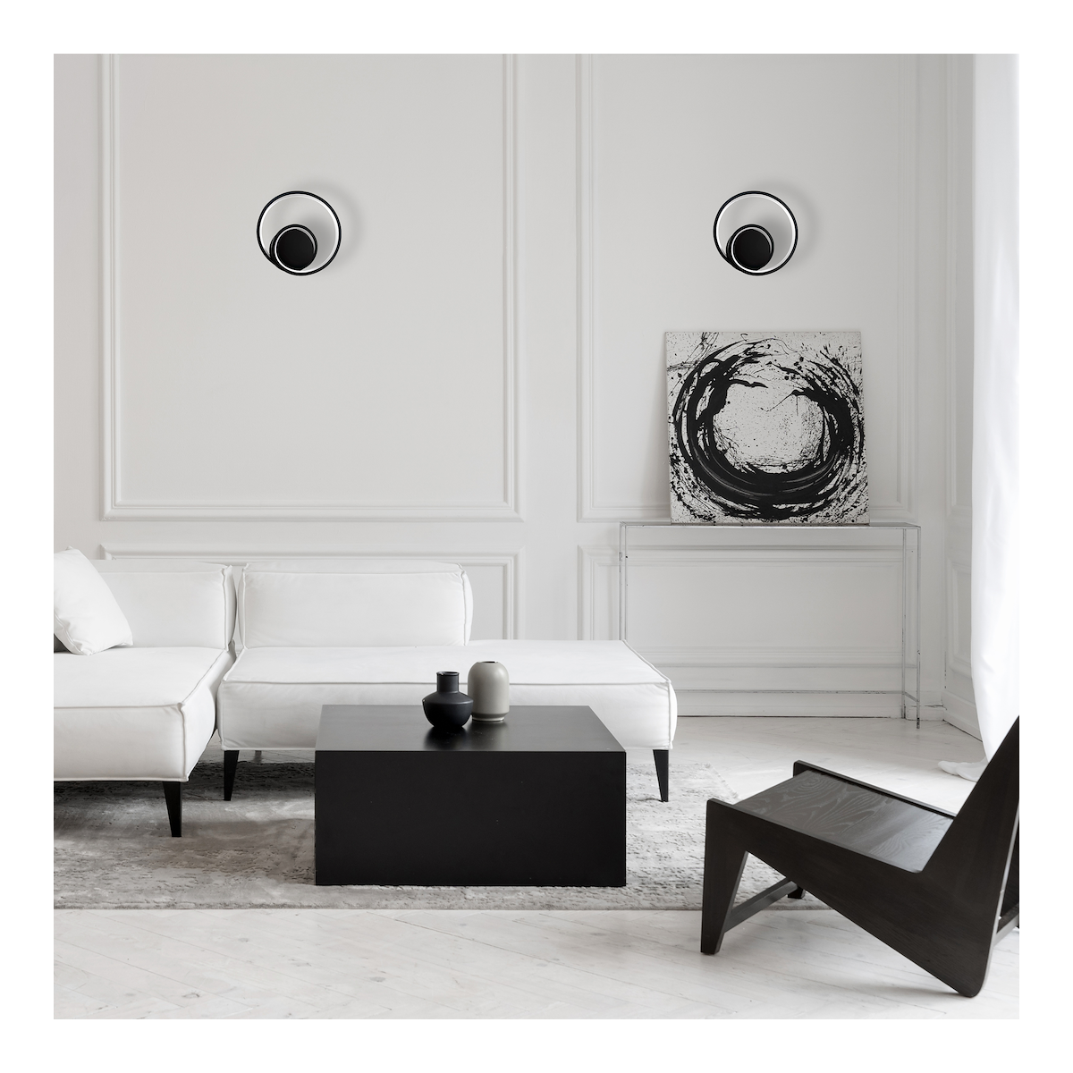 MiLagro Kinkiet LUCERO BLACK 13W LED ML1049