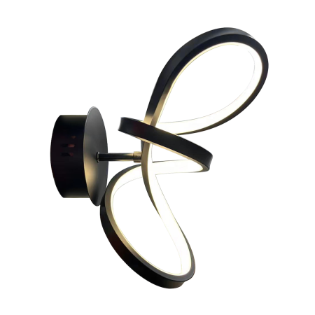 MiLagro Kinkiet TESORO BLACK 15W LED ML1052