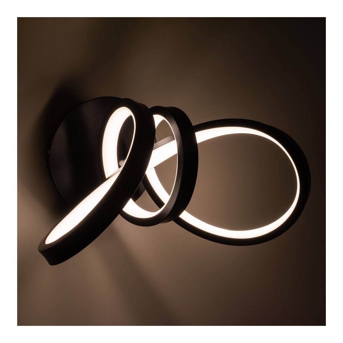 MiLagro Kinkiet TESORO BLACK 15W LED ML1052