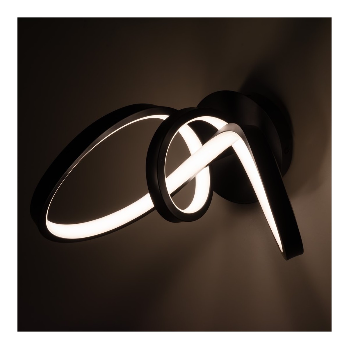 MiLagro Kinkiet TESORO BLACK 15W LED ML1052