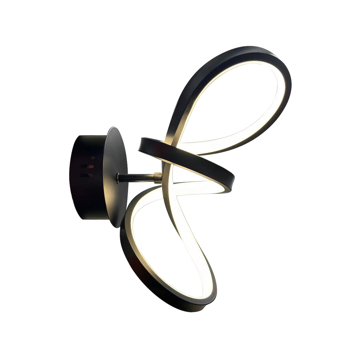 MiLagro Kinkiet TESORO BLACK 15W LED ML1052