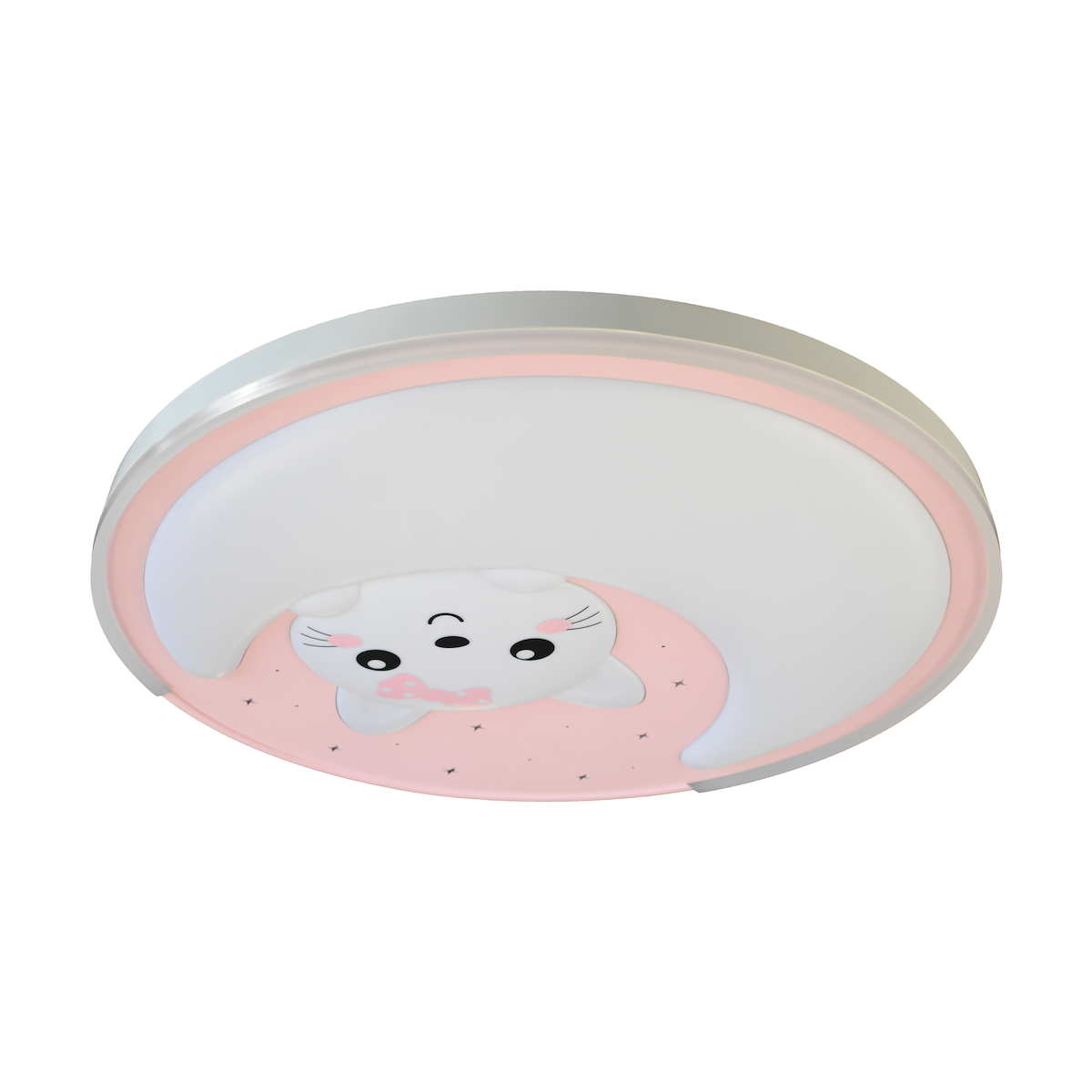 MiLagro Plafon MOONCAT PINK 34W LED ML1059