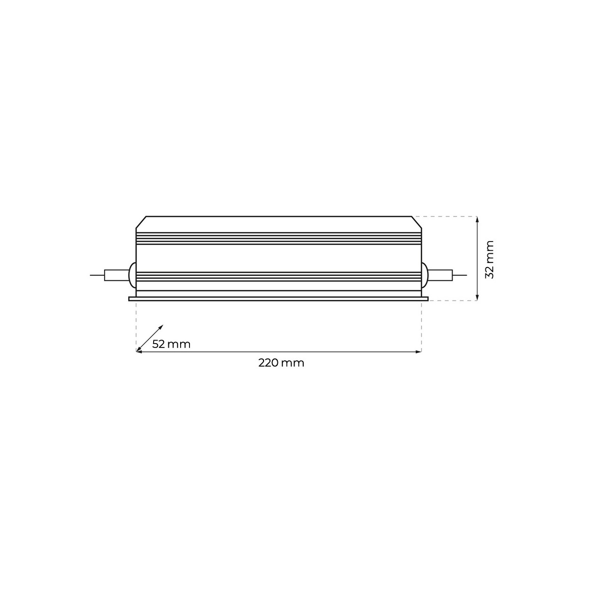 Zasilacz LED 100W IP67 EKZAS1172