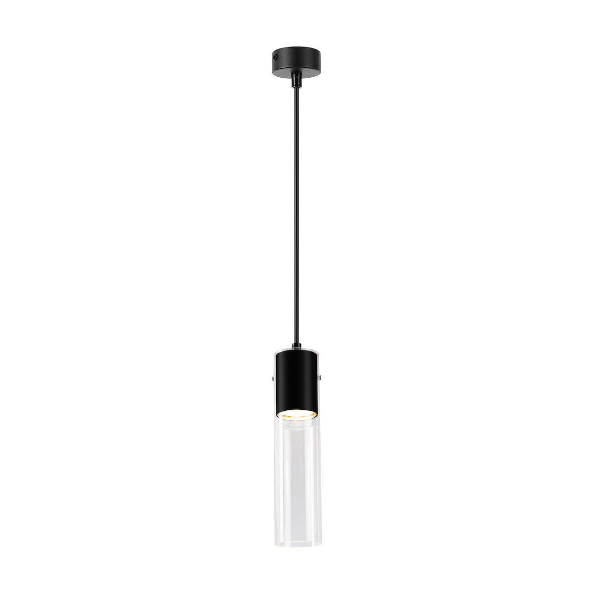 MiLagro Lampa Wisząca Ricky Czarny 1xGU10 ML1088