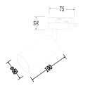 MiLagro Pipe ML1154 Track Light