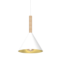 MiLagro Lampa wisząca Peru Biały 1xE27 MLP0979