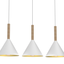 MiLagro Lampa wisząca Peru Biały 3xE27 MLP0980