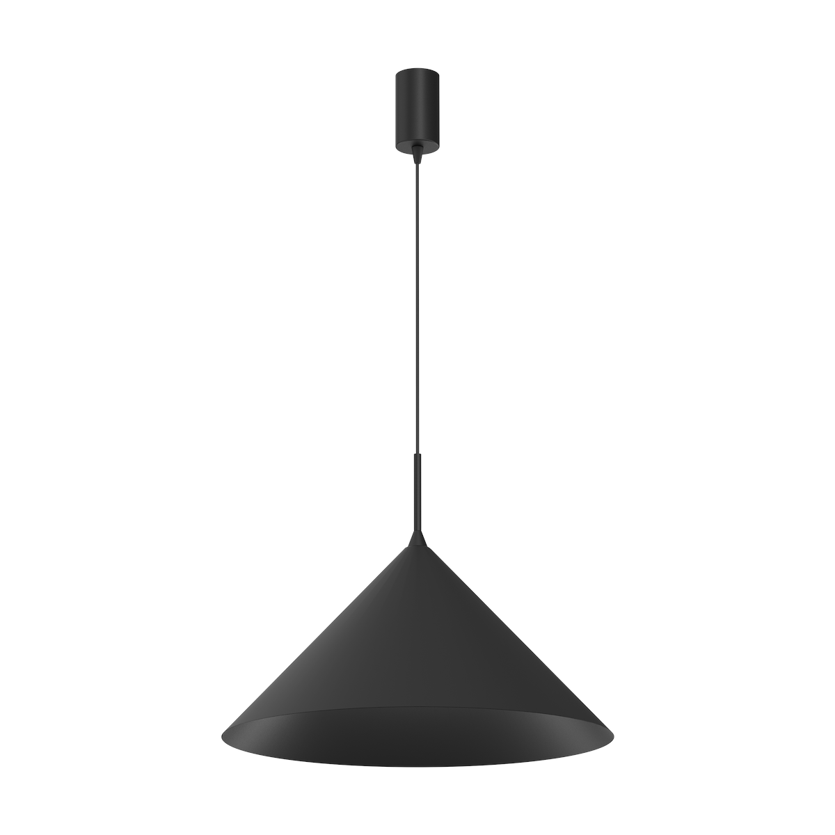 MiLagro Lampa wisząca CAPITAL BLACK O46cm 1xGX53 MLP0952
