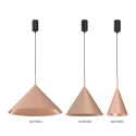 MiLagro Lampa wisząca CAPITAL ROSE GOLD O46cm 1xGX53 MLP0954