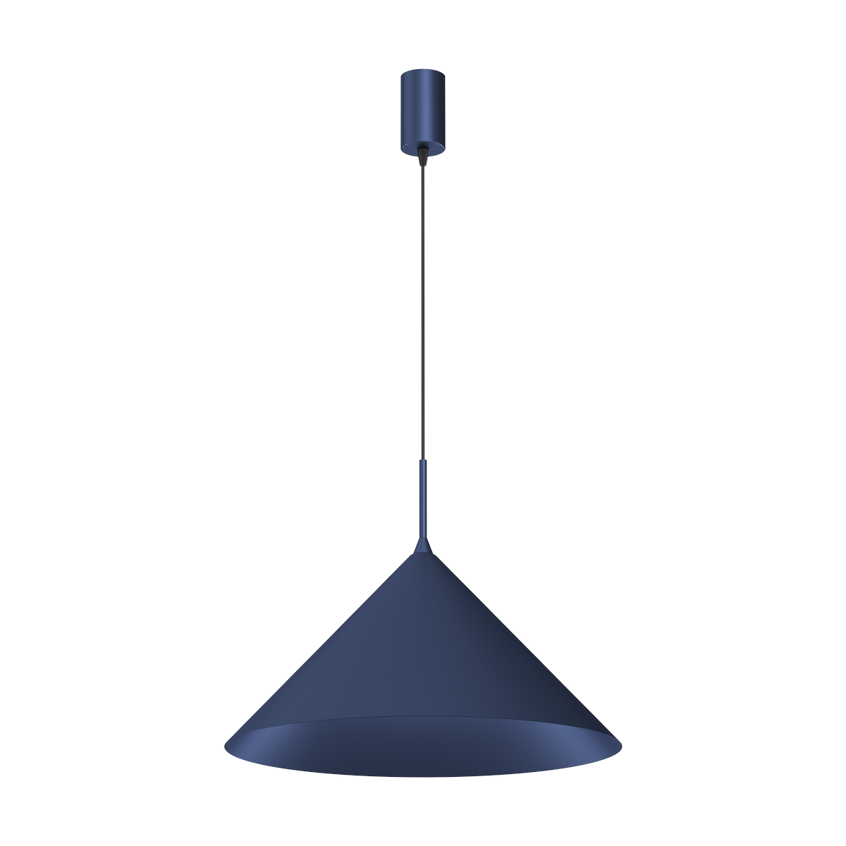 MiLagro Lampa wisząca CAPITAL NAVY BLUE O46cm 1xGX53 MLP0956