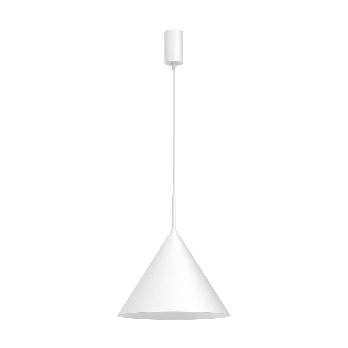 MiLagro Lampa wisząca Capital Biały O32cm 1xGX53 MLP0959