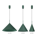 MiLagro Lampa wisząca CAPITAL GREEN O32cm 1xGX53 MLP0961