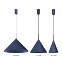 MiLagro Lampa wisząca CAPITAL NAVY BLUE O32cm 1xGX53 MLP0962