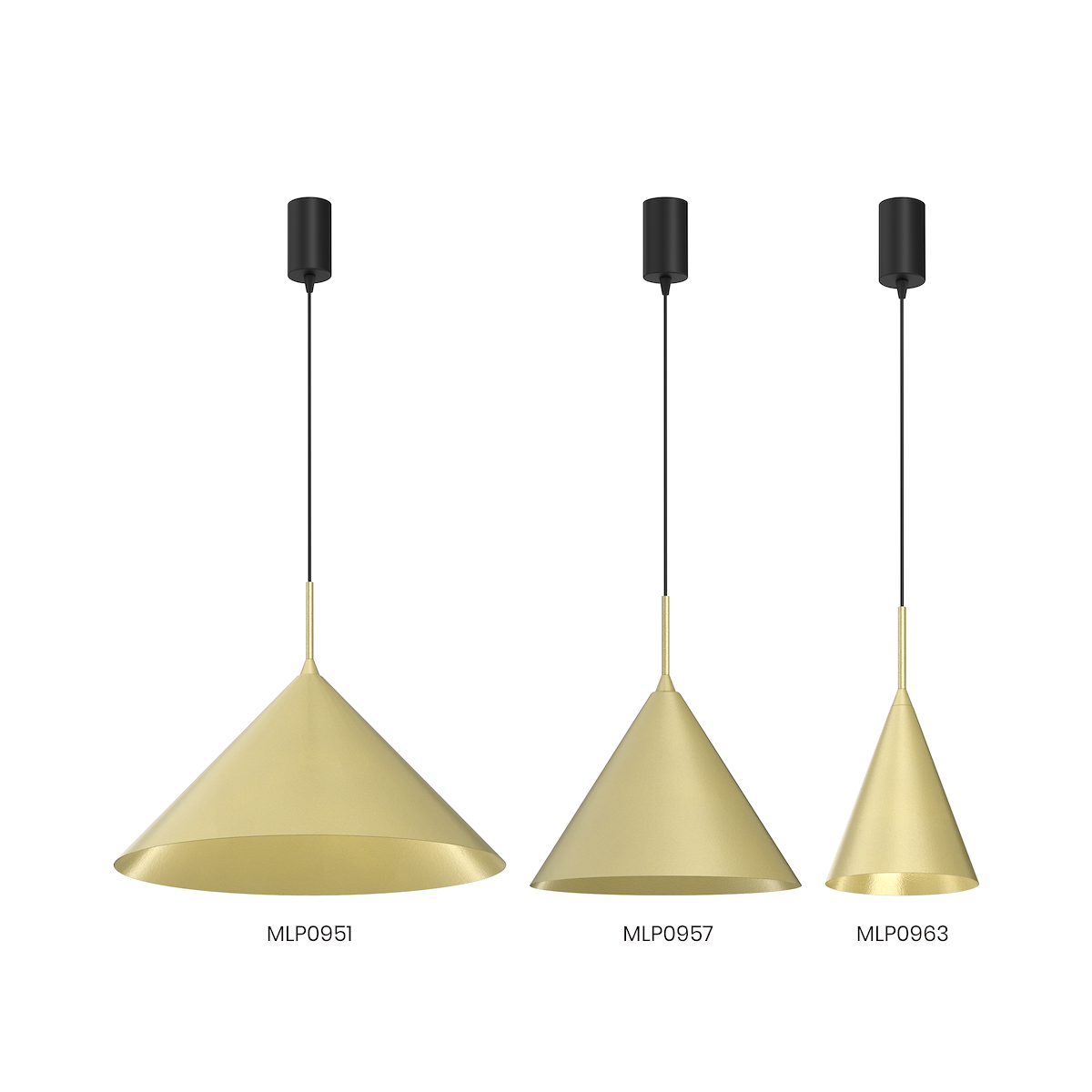 MiLagro Lampa wisząca CAPITAL GOLD O17cm 1xGX53 MLP0963