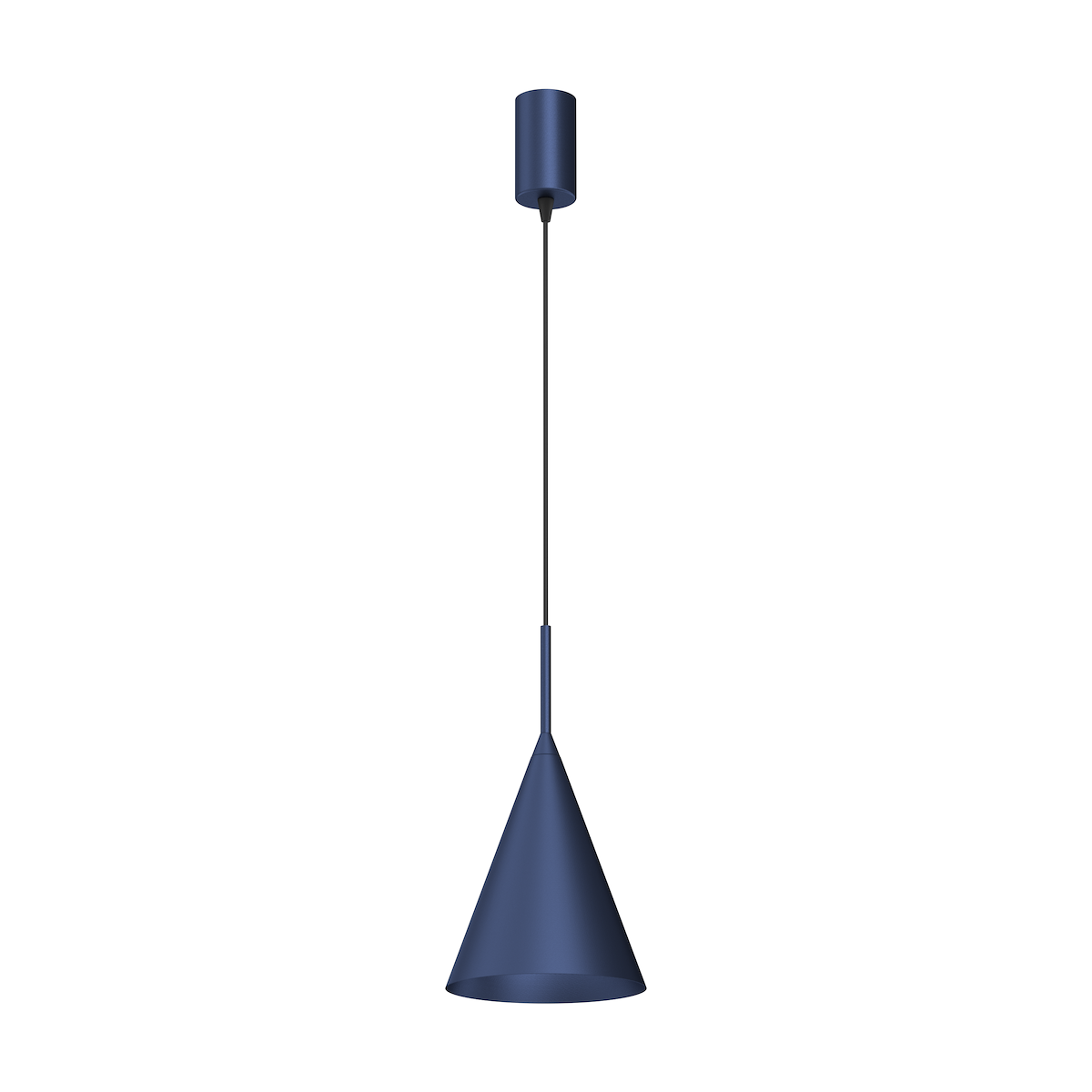 MiLagro Lampa wisząca CAPITAL NAVY BLUE O17cm 1xGX53 MLP0968
