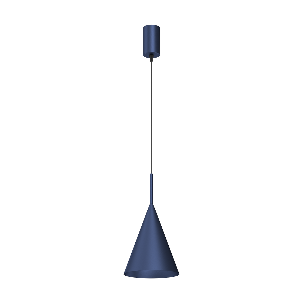 MiLagro Lampa wisząca CAPITAL NAVY BLUE O17cm 1xGX53 MLP0968